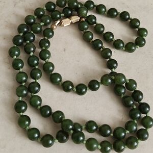 Vintage Genuine Jadeite Necklace